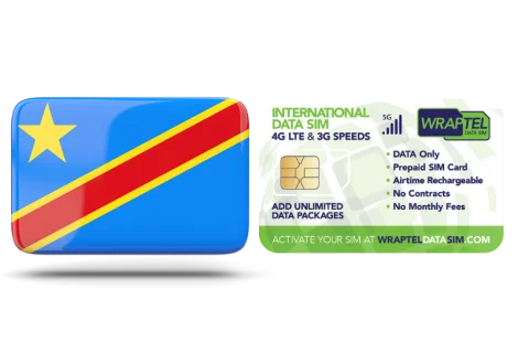 Buy DRC SIM Card | Prepaid Mobile Data & Unlimited Plans