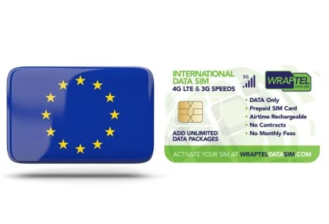 Buy Europe SIM Card | Prepaid Travel Data