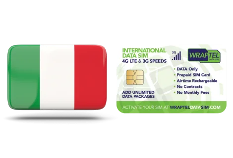 Buy Italy SIM Card | Prepaid Mobile Data for Travel
